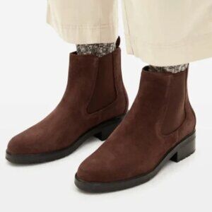 Everlane The Modern Utility Chelsea Boot Chocolate Brown 5.5